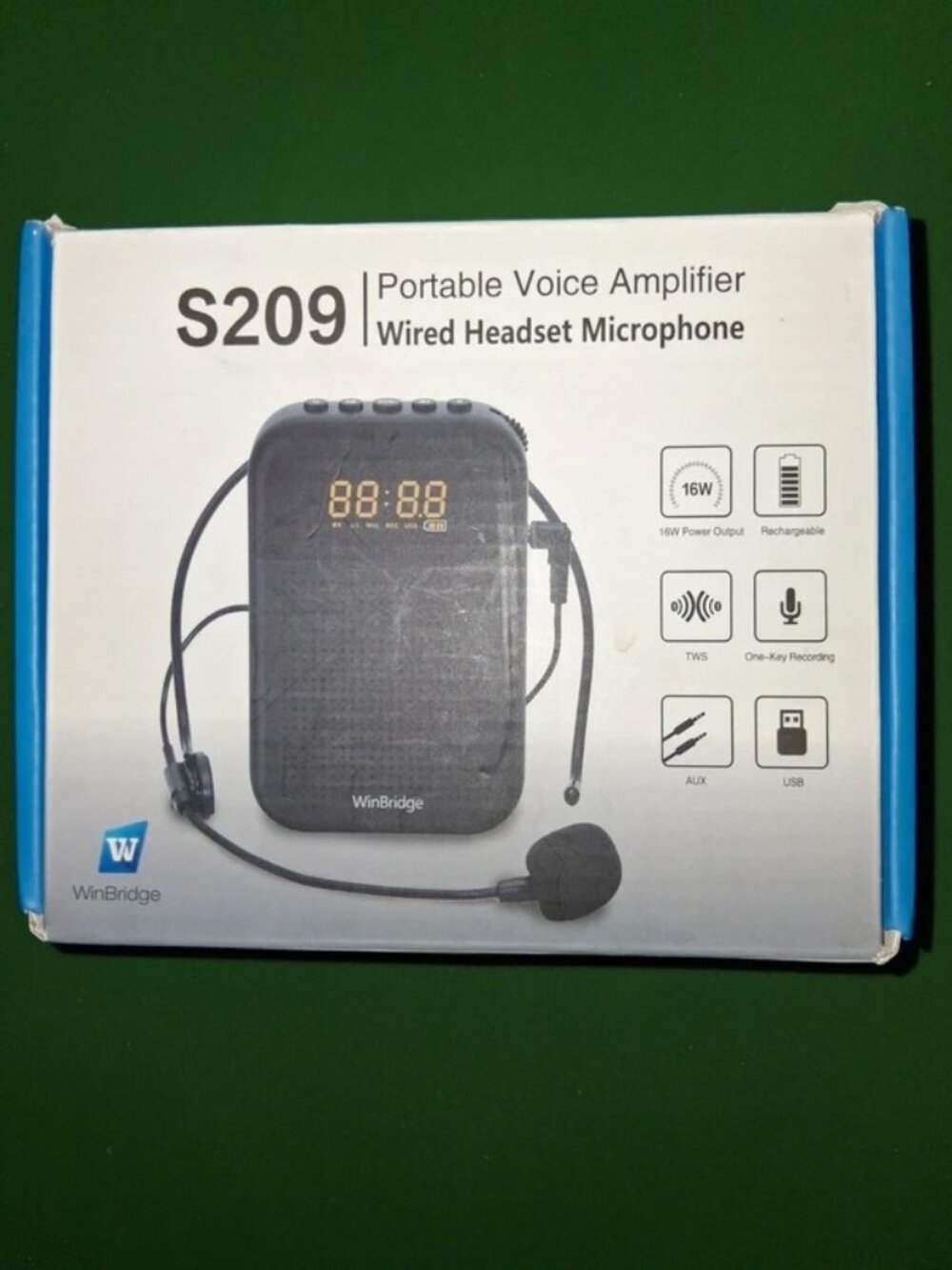 WinBridge S209 Portable Voice Amplifier